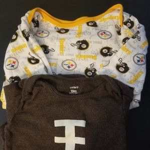 Pittsburgh Steelers Onesie Bundle